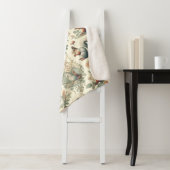 tapijt van Victoriaans boseekhoorns Sherpa Deken (In situ)