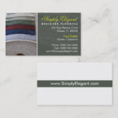 Tapijt / Vloeren Store Visitekaartje (Voorkant / Achterkant)