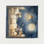 Tapijt voor bedtijd muizen wandkleed (Voorkant (horizontaal))