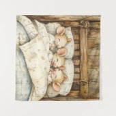 Tapijt voor bedtijd muizen wandkleed (Voorkant (horizontaal))