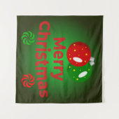 Tapijt voor Kerstmis Wandkleed (Voorkant (horizontaal))