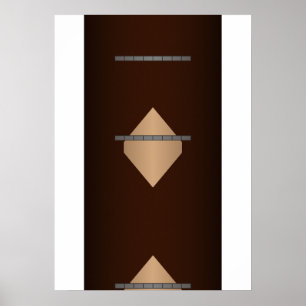 Tapijt voor ruimteschip tempel poster