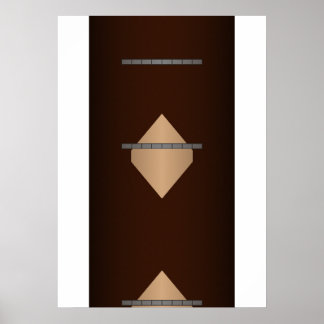 Tapijt voor ruimteschip tempel poster