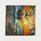 tapijt voor schepen wandkleed (Voorkant (horizontaal))