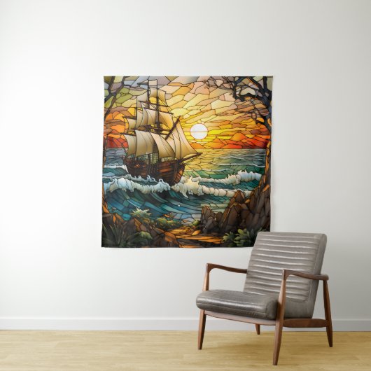 tapijt voor schepen wandkleed (In situ)