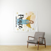 TAPIJT VOOR VREDE WANDKLEED (In Situ (horizontaal))