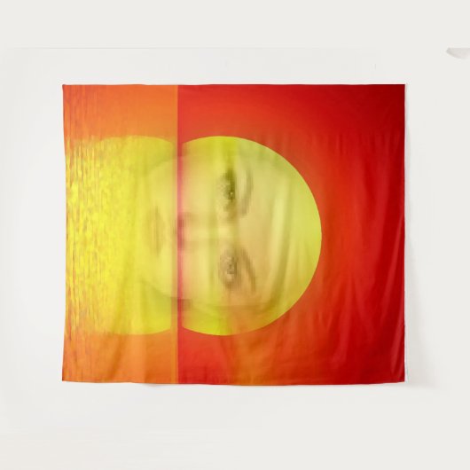 tapijt voor zonnemeisjes wandkleed (Voorkant (horizontaal))