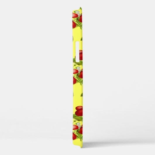  tapijtaardbeien gele aardbei Case-Mate iPhone case (Achterkant / Rechts)