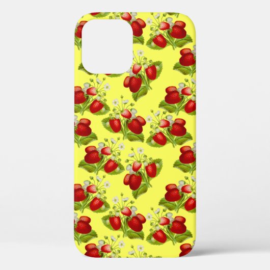  tapijtaardbeien gele aardbei Case-Mate iPhone case (Achterkant)