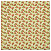  tapijtaardbeien gele aardbei stof (Swatch)