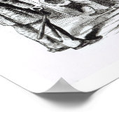 tapijtBaggers, laat 1860 (graving) (foto) Poster (Hoek)