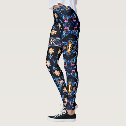 tapijtcaleidoscoop leggings (Links)