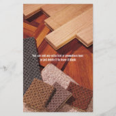 Tapijten en vloerbladen flyer (Achterkant)