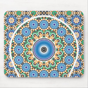 Tapijten in mosaica muismat