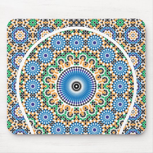 Tapijten in mosaica muismat (Voorkant)