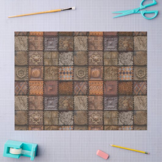  tapijten, papier of ontkoppelingspagina (Craft)