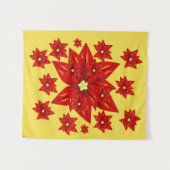 Tapijten Poinsettia Wandkleed (Voorkant (horizontaal))