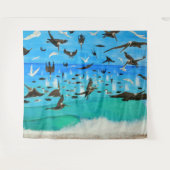 tapijten voor de wand van de bubblepacifische ocea wandkleed (Voorkant (horizontaal))