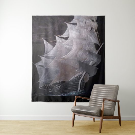 tapijten voor de wand van de bubblepacifische ocea wandkleed (In situ)