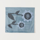 Tapijten Zonnebloem Wandkleed (Voorkant (horizontaal))