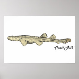 Tapijthaai klein poster