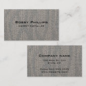 tapijtinstallateur visitekaartje (Voorkant / Achterkant)