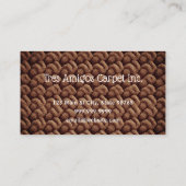 Tapijtinstallateur visitekaartje (Achterkant)