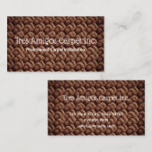 Tapijtinstallateur visitekaartje (Voorkant / Achterkant)