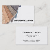 tapijtinstallateur visitekaartje (Voorkant / Achterkant)
