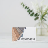 tapijtinstallateur visitekaartje (Staand voorkant)