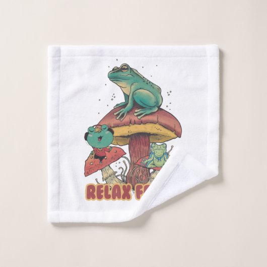 tapijtkikkers ontspannen washandje (Wasdoekje)