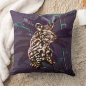 Tapijtkussen voor aubergines kussen (Deken)