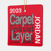 Tapijtlaag Buitengewoon Keramisch Ornament (Links)