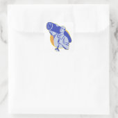 Tapijtlaagwerker Draag Knie Kicker Tool Vierkante Sticker (Tas)