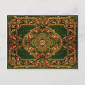  tapijtpatroon: Axminster 3432 Briefkaart (Voorkant)