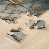 tapijtpuzzel van de natuur legpuzzel (Zijkant)
