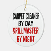 Tapijtreiniger Grillmaster Keramisch Ornament (Links)