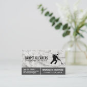 tapijtreiniger | Marmer Visitekaartje (Staand voorkant)