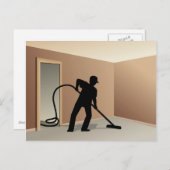 tapijtreiniging briefkaart (Voorkant / Achterkant)