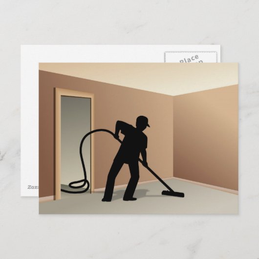 tapijtreiniging briefkaart (Voorkant / Achterkant)