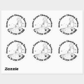 Tapijtreiniging en tapijtreinigers ronde sticker (Vel)