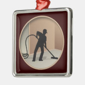 tapijtreiniging metalen ornament (Links)