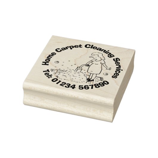 Tapijtreiniging Rubberstempel (Stempel)