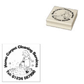 Tapijtreiniging Rubberstempel (Gestempeld)