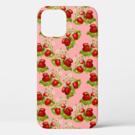  tapijtschelp roze aardbei Case-Mate iPhone case