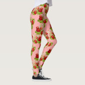  tapijtschelp roze aardbei leggings (Rechts)
