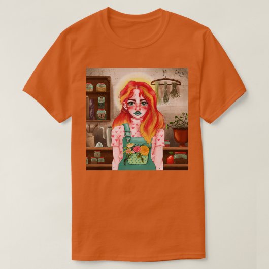 tapijtschelp t-shirt (Design voorkant)