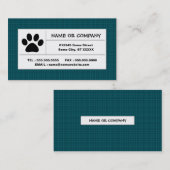 tapijtschelp visitekaartje (Voorkant / Achterkant)