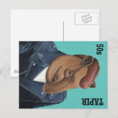 Tapir 50s briefkaart (Voorkant / Achterkant)