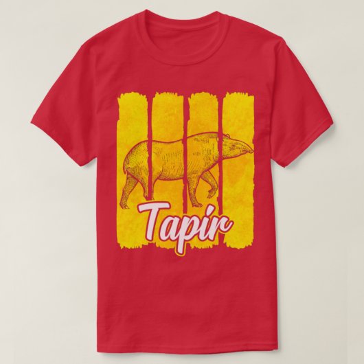Tapir Animal T-shirt (Design voorkant)